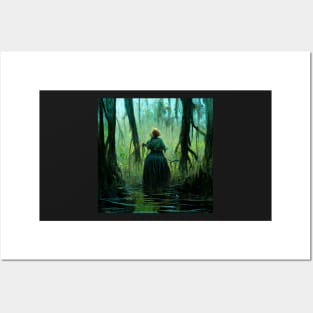 Lady of the Swamp - best selling Posters and Art